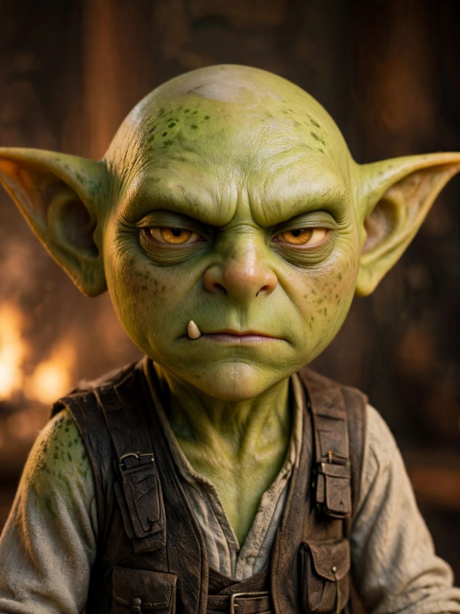 O Goblin com a ameaça contida