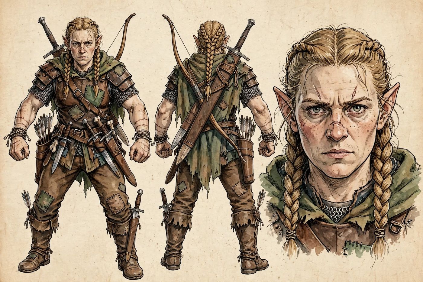 Ficha ilustrada de Kestra